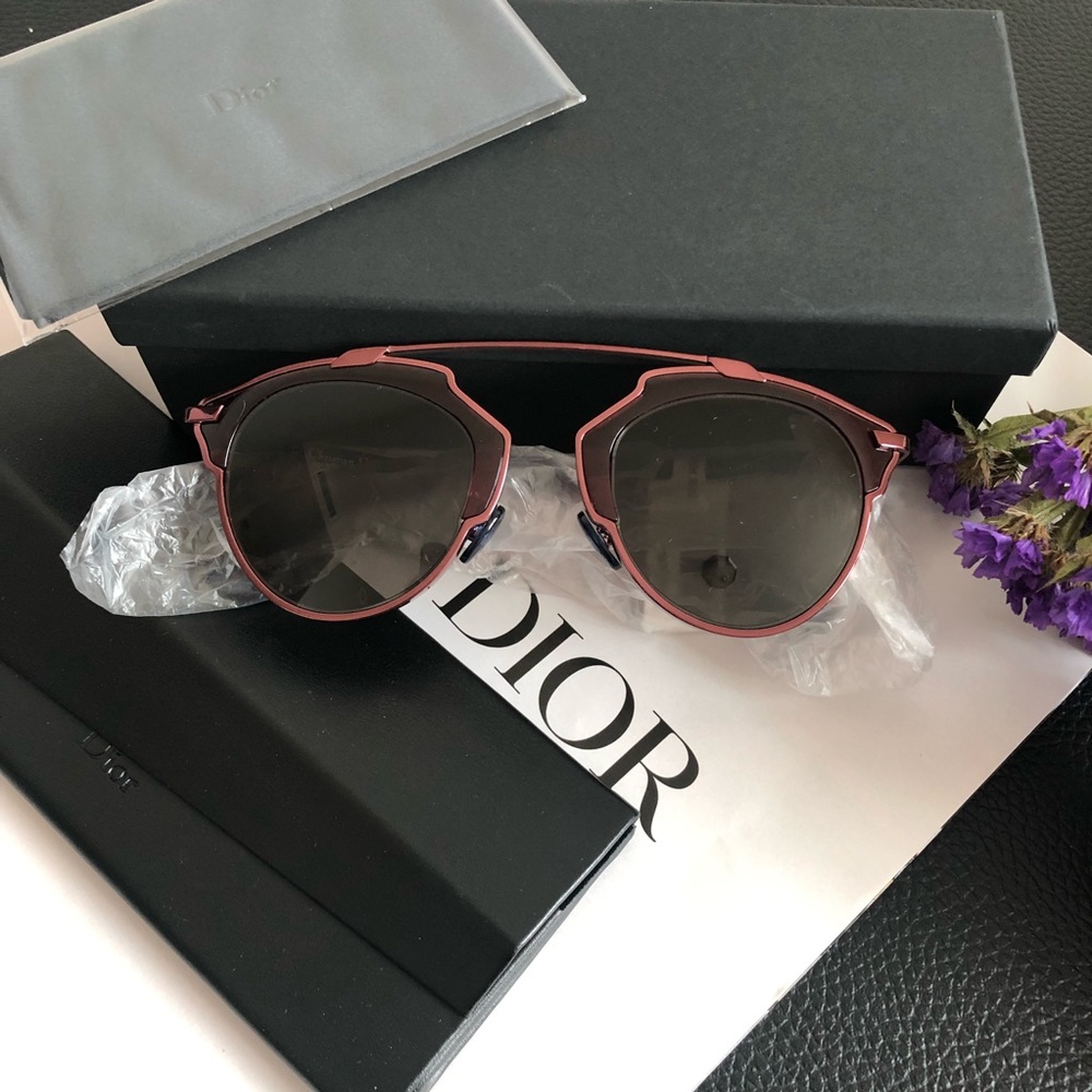Dior So Real Modified Aviator Sunglasses